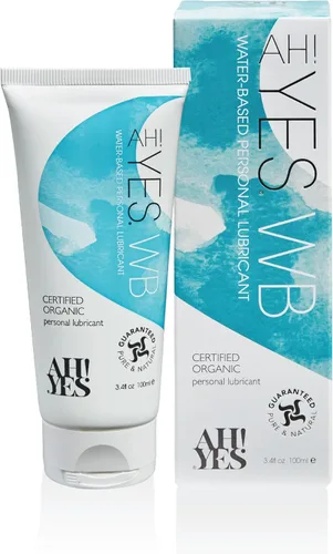 AH! YES WB - Lubricante personal orgánico a base de agua - 100ml