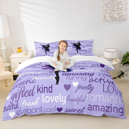 Miniatura 41 de Homewish Juego de ropa de cama de elefante, tamaño Queen, funda de edredón a rayas azules para niños y niñas, juego de funda de edredón de animales