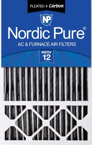 Miniatura 35 de Nordic Pure 16x25x5 (15_3/4 x 24_3/4 x 4_3/8) Filtros de aire de repuesto MERV 12 para Honeywell/Lennox, paquete de 2