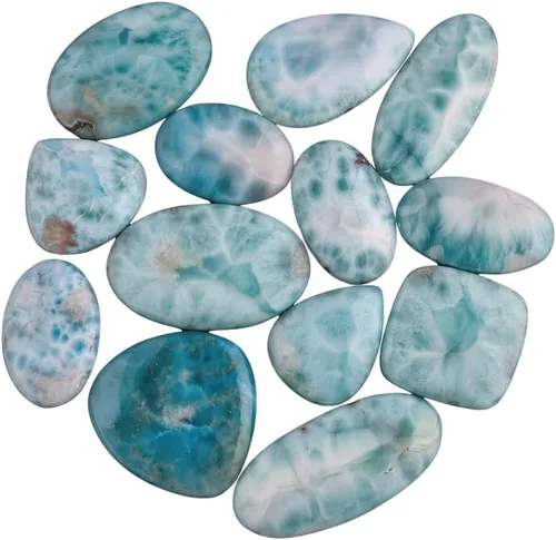 Miniatura 15 de OdrillionGems Cabujón de piedra, piedras preciosas naturales, fabricación de joyas, envoltura de alambre, suministro al por mayor suelto, artesanía