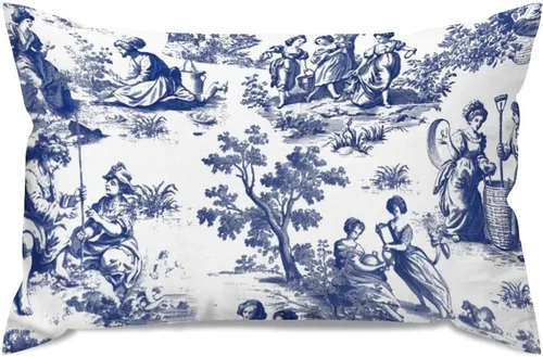 Miniatura 67 de ArogGeld Fundas de Almohada Euro Sham Florales Verde y Blanco Gris Estilo Chinoiserie Funda de Almohada Asiática Funda de Cojín Decorativo 18x18