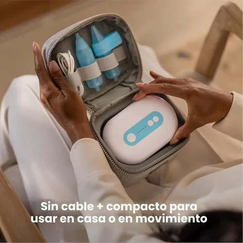 Miniatura 7 de Frida Baby Aspirador nasal eléctrico NoseFrida Pro para bebé, succión de grado hospitalario, succión de nariz para bebés y niños pequeños, aspirador