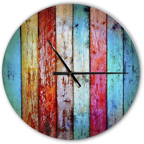 Miniatura 40 de DesignQ Reloj de pared con diseño de vaca y vida campestre para el hogar, dormitorio, baño, oficina, sala de estar