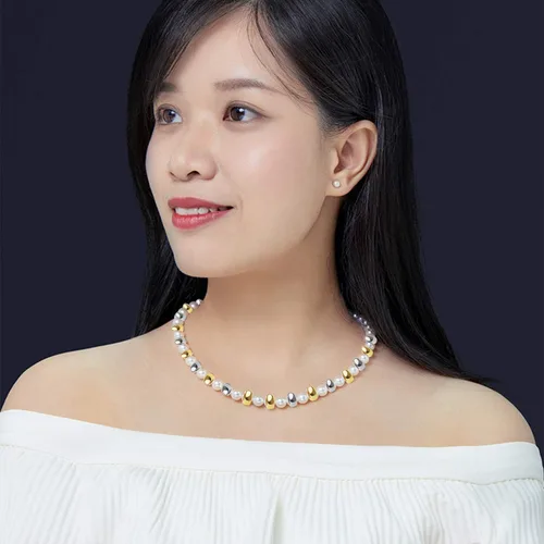 Miniatura 6 de Aylifu 60pcs Rondelle Large Hole Spacer Beads Tibetan European Spacer Loose Hole Metal Beads for Necklace Bracelet Jewelry Making