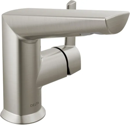 Miniatura 7 de Delta Faucet Galeon - Grifo de baño de un solo orificio, grifos de baño cromados para fregadero de 1 agujero, grifo de fregadero de baño de una sola