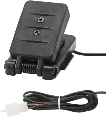 Miniatura 9 de 3 piezas Interruptor de engranajes de 31x25mm de 6 pines 6V/12V Interruptor de palanca de avance, parada, marcha atrás para juguetes eléctricos