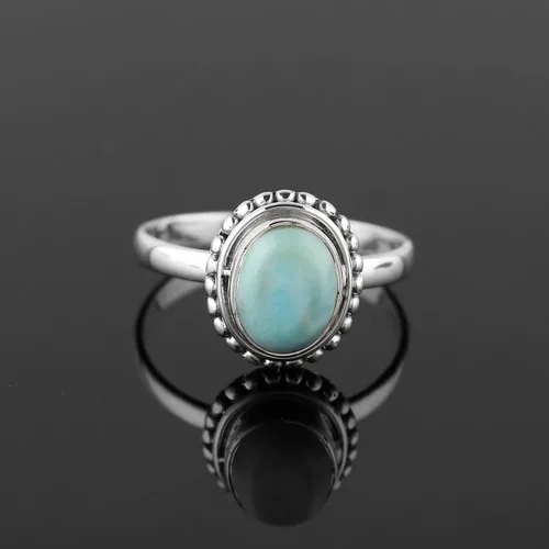 Miniatura 25 de 925 Sterling Silver Designer Ring Natural Gemstones & Brilliant Stones Handmade Bohemian Jewelry Healing Crystals Birthday Elegant Promise