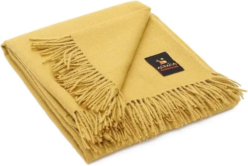 Miniatura 13 de Manta ligera 100% de lana de alpaca para bebé, diseño de color sólido, manta de lana de alpaca para bebé, cama, sofá, suave y cálido, Perú, 72 x 52