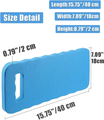 Miniatura 4 de YWSHF 2 piezas Almohadillas de rodillas para jardín, almohadilla de rodillas de espuma impermeable para jardinería, limpieza, baño de bebé, yoga