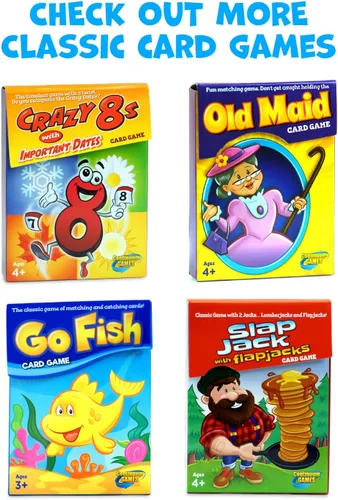 Miniatura 7 de Continuum Games Juego de Cartas Go Fish Clásico Divertido para Niños de 3 años en Adelante