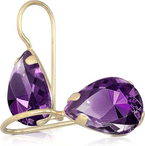 Miniatura 31 de 14K Solid Gold Earrings - Gemstone Earrings for Women - 14K Gold Earrings for Women - Birthstone Earrings - Teardrop Earrings for Women - Gold