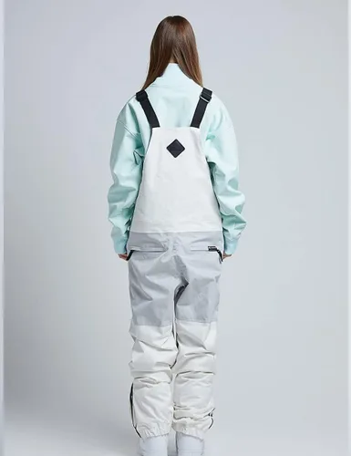 Miniatura 7 de HOUZONIY Unisex Snow Bib Pants for Women Waterproof Insulated,Mens Snow Overalls Loose Fit,Ski Overalls for Winter