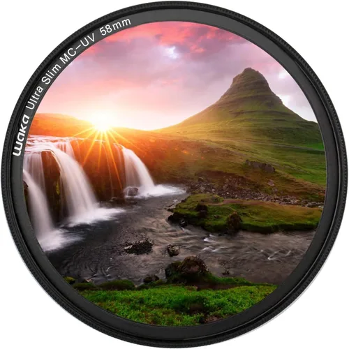 Miniatura 2 de waka Filtro UV MC de 2.283 in – Ultra Delgado 16 capas Multi Recubierto Ultravioleta Filtro de lente de protección para Canon Nikon Sony DSLR lente