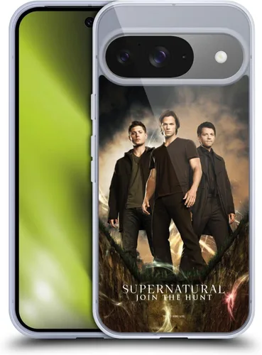 Miniatura 91 de Head Case Designs Supernatural Sam, Dean & Castiel Key Art - Funda de gel con licencia oficial [protección de grado militar] compatible con Google