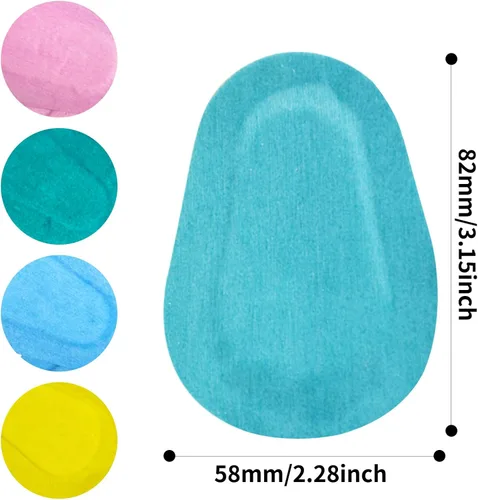 Miniatura 5 de 60 parches adhesivos para los ojos para adultos, parche transpirable colorido para niños, niñas con ojo perezoso Colorido-60 piezas