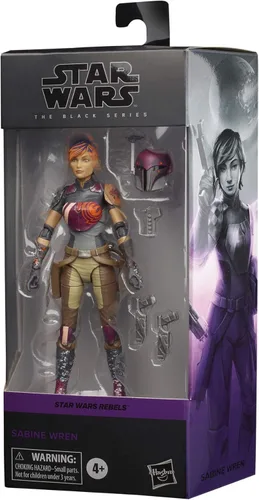 Miniatura 2 de STAR WARS The Black Series Sabine Wren - Figura de acción coleccionable de 6 pulgadas de escala Rebels, juguetes para niños a partir de 4 años