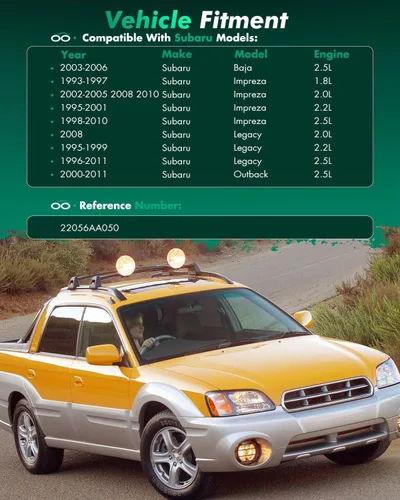 Miniatura 3 de SCITOO 22056AA050 Sensor de posición del árbol de levas para Subaru para Impreza 1993-2010 para Legacy 1995-2011 para Outback 2000-2011 para Baja