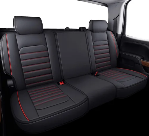 Miniatura 15 de YIERTAI Fundas para asientos de camioneta para Chevy Chevrolet Silverado GMC Sierra, ajuste personalizado 2007-2025 2026 1500/2500/3500 Trail Boss