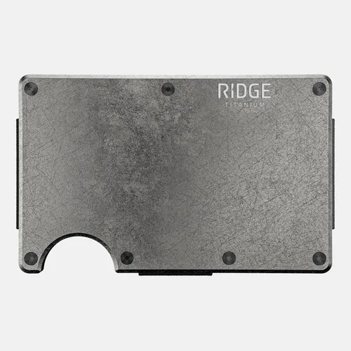 Miniatura 33 de Ridge - Cartera para hombre – Cartera compacta minimalista delgada y portatarjetas, billetera con bolsillo frontal protegido RFID para hombres