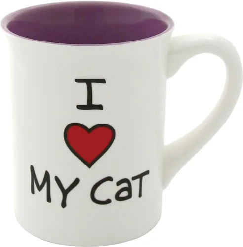 Miniatura 5 de Taza de gres Our Name is Mud "I Heart Dad", 16 oz.