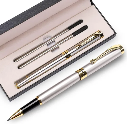 Miniatura 8 de YIVONKA Bolígrafos de lujo, el mejor juego de regalo para hombres y mujeres, profesional, ejecutivo, oficina, bonitos, caja de regalo, bolígrafo 2