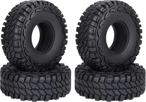 Hobbypark Neumáticos RC 1.9 RC de 4.4 pulgadas de alto, goma suave, buen agarre para escala 1/10 TRX4 Axial SCX10 Redcat Gen 8 RC4WD Rocks Mud Dirt
