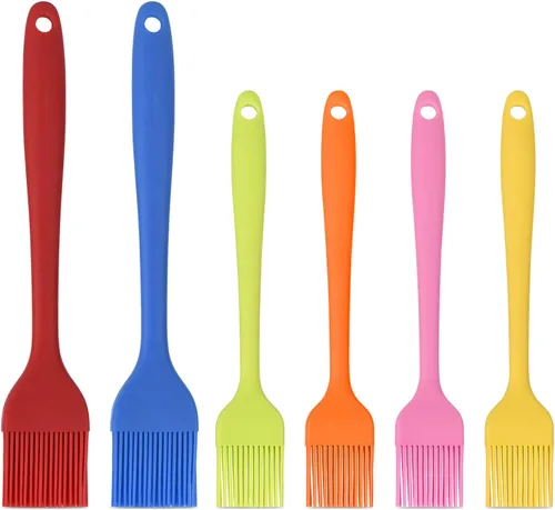 Miniatura 10 de Hhyn Juego de Cepillos de Silicona para Repostería 2 Piezas Resistente al Calor para Esparcir Aceite, Mantequilla, Salsa para Barbacoa, Parrilla