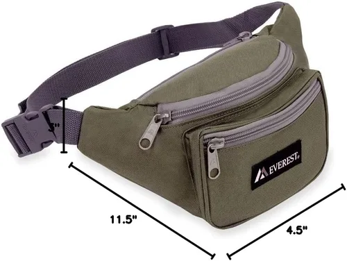 Miniatura 6 de Cangurera de la marca Everest - Estándar., Verde oliva), 044KD-OLI