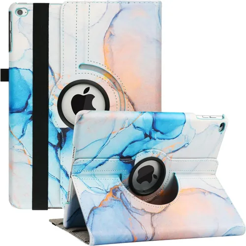 Miniatura 12 de Funda giratoria para iPad de 9ª generación 2021 / iPad de 8ª generación 2020 / iPad de 7ª generación 10.2" 2019, funda tipo folio con soporte Rojo 01