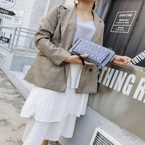 Miniatura 3 de MKF Collection Bolso cruzado para mujer, diseño de mensajero, cartera de mano