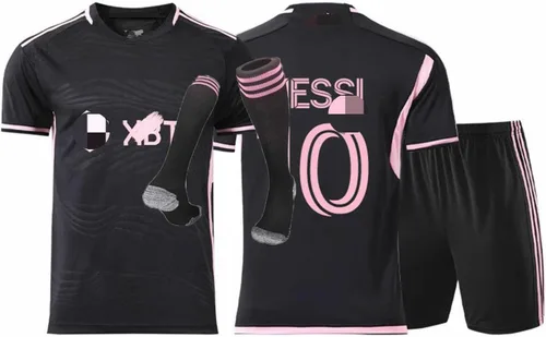 Conjunto de camiseta de fútbol+calcetines, traje de entrenamiento en casa y fuera. Kit para niños adultos para jóvenes
