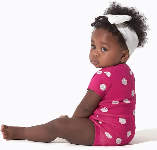 Miniatura 3 de Onesies Brand baby-girls 8-pack Short Sleeve Mix & Match Bodysuits