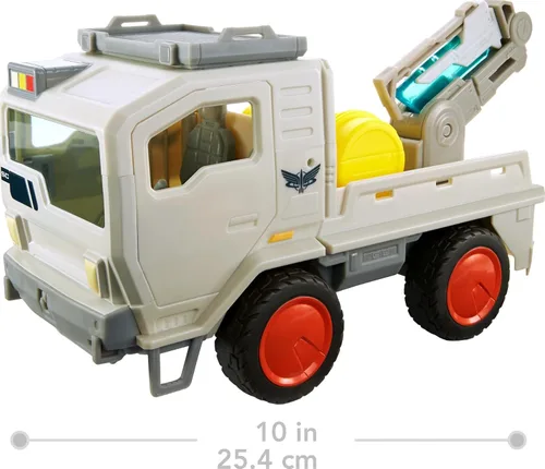 Miniatura 3 de Mattel Disney y Pixar Lightyear Base Vehículo utilitario, camión de juguete con ruedas giratorias y piezas viables, 10.5 pulgadas de largo