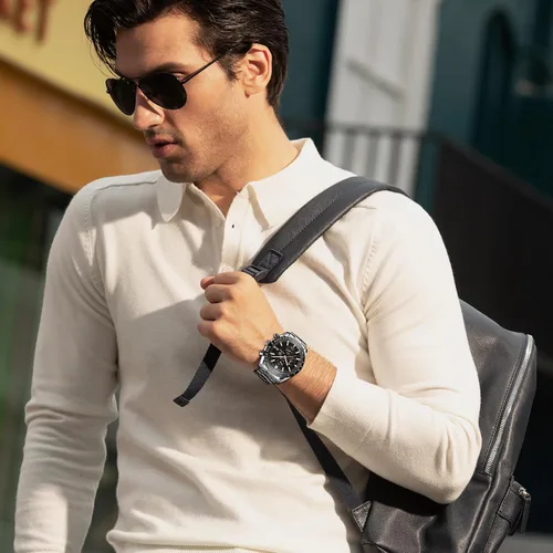 Miniatura 2 de BY BENYAR Reloj de pulsera para hombre Tienda analógico, relojes para hombre, negocios, trabajo, impermeable, cronógrafo, para hombre, moda