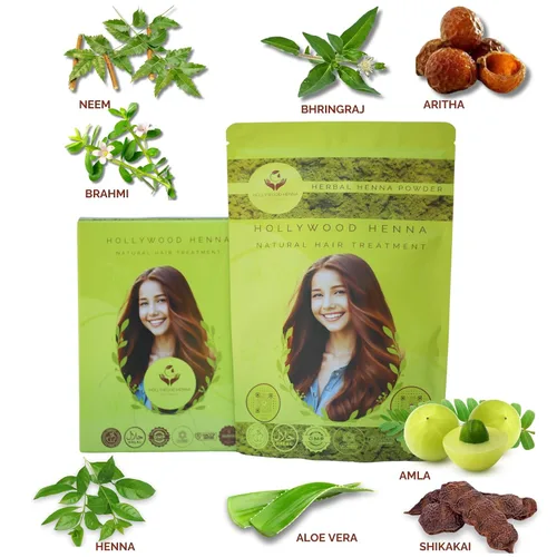 Miniatura 3 de Polvo para el cabello (polvo de henna herbal, 8.01 oz), tratamiento para el cabello, polvo de henna 100% orgánico para teñir y acondicionar
