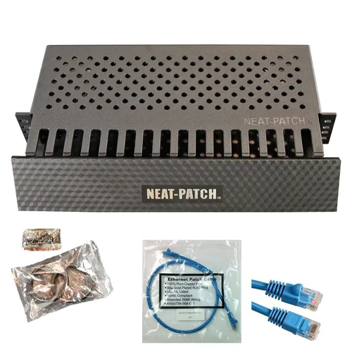 Miniatura 9 de Neat Patch MINI 1U Unidad de gestión de cables de bajo perfil