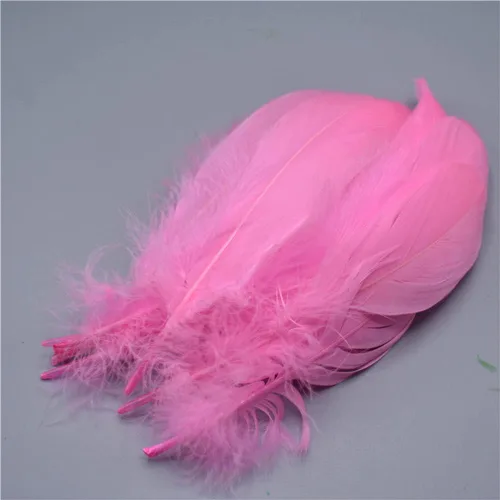 Miniatura 25 de Nature Peppermint Goose Feathers Crafts Plumes Jewelry Clothing Accessories Wedding Decoration Feather Purple 20 Pcs