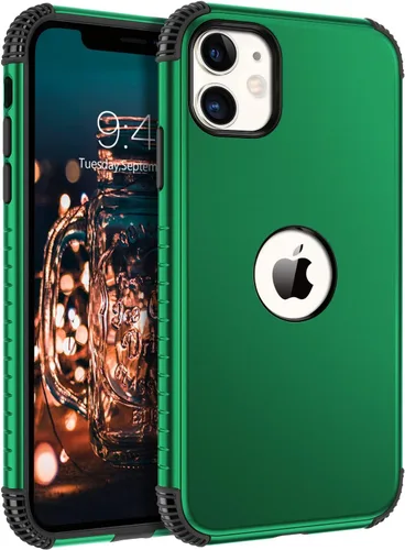 Miniatura 10 de BENTOBEN Funda para iPhone 11, funda para teléfono iPhone 11, resistente 2 en 1, protección completa rugosa a prueba de golpes, híbrida parachoques