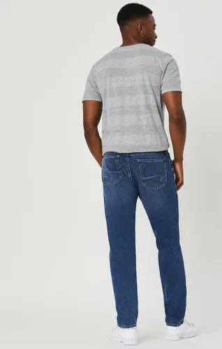 Miniatura 7 de Mavi Jake - Jeans ajustados de tiro regular para hombre, mid foggy williamsburg