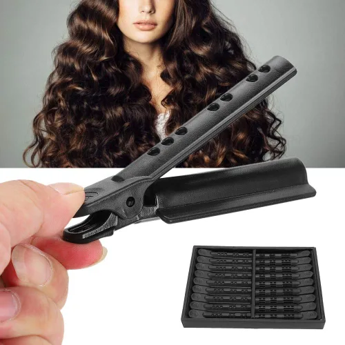 Miniatura 6 de Juego de varillas permanentes para el cabello, 18 piezas de varillas de frío profesionales, rodillo de pelo permanente para el hogar, rizador