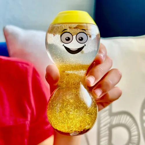 Miniatura 7 de hand2mind Botellas sensoriales de expresa tus sentimientos: emociones primarias, juguetes sensoriales para niños pequeños, juguetes silenciosos