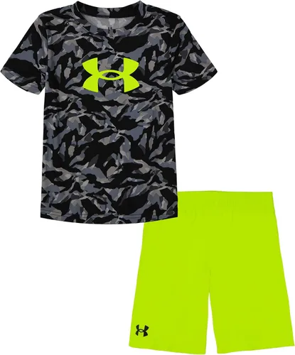 Miniatura 169 de Under Armour baby-girls Ua Terrazzo Leopard Heart SetShort Set