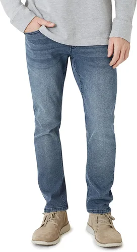 Weatherproof Vintage - Pantalones de mezclilla elásticos súper suaves corte entallado y cinco bolsillos para hombre