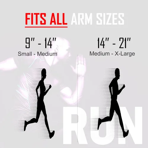 Miniatura 6 de RevereSport Brazalete para iPhone Pro Max 17/16/15/14/13/12/Plus/AIR. Soporte para brazo de teléfono para correr, para deportes, entrenamientos
