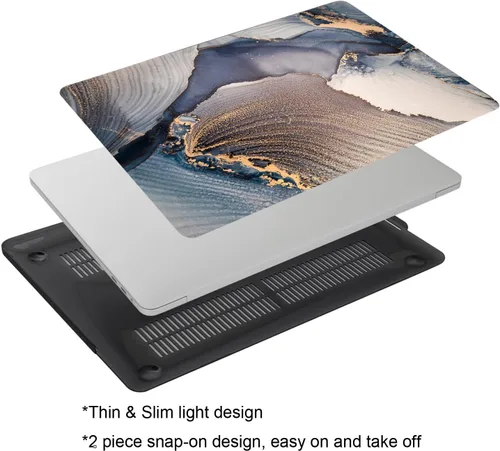 Miniatura 4 de Funda rígida compatible con MacBook Pro versión antigua de 13 pulgadas 2012 2011 2010 2009 2008 versión modelo A1278 con CD-ROM, carcasa rígida
