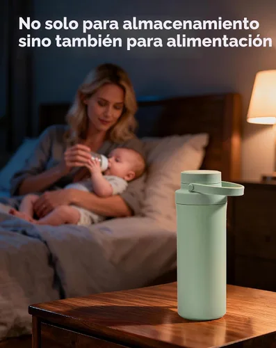 Miniatura 4 de Xaproo Botella enfriadora de leche materna de 22 onzas, enfriador de leche materna con enfriamiento de 360° durante 24 horas, enfriador de leche