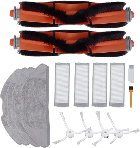 Kit de cepillo de repuesto para trapeador de aspirador robot 2 Lite 2 Pro MJSTL MJST1S, accesorios de aspiradora de 16 piezas con cepillos