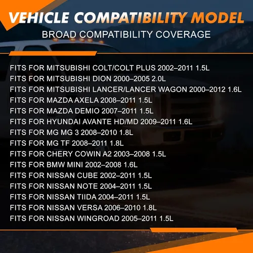 Miniatura 2 de Correa de cadena de transmisión CVT 901050 compatible con Nissan Cube March Note Tiida Versa VT1F CFT25 CFT27