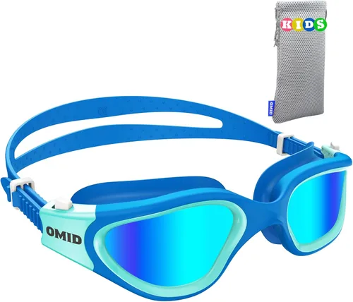 Miniatura 19 de OMID Kids Swim Goggles, P2mini Polarized Swimming Goggles Comfortable for Age 6-14