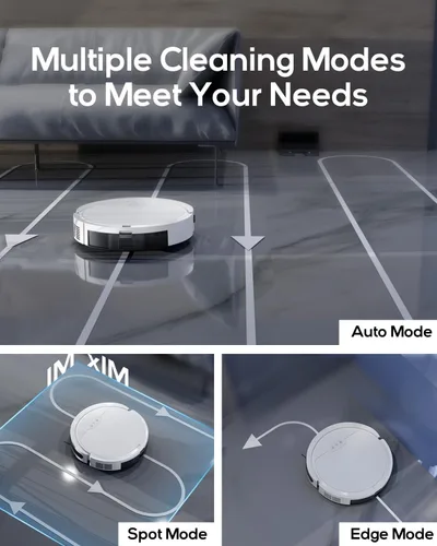 Miniatura 6 de V3 Robot aspirador y fregona, Robot aspirador 3 en 1 con succión de 5000Pa, funciona con WiFi 2.4G/Alexa/App/Control remoto, limpieza programada